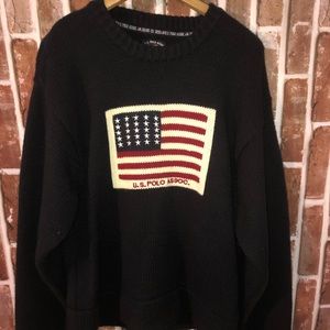 90s Vintage US Polo American Flag 🇺🇸 sweater